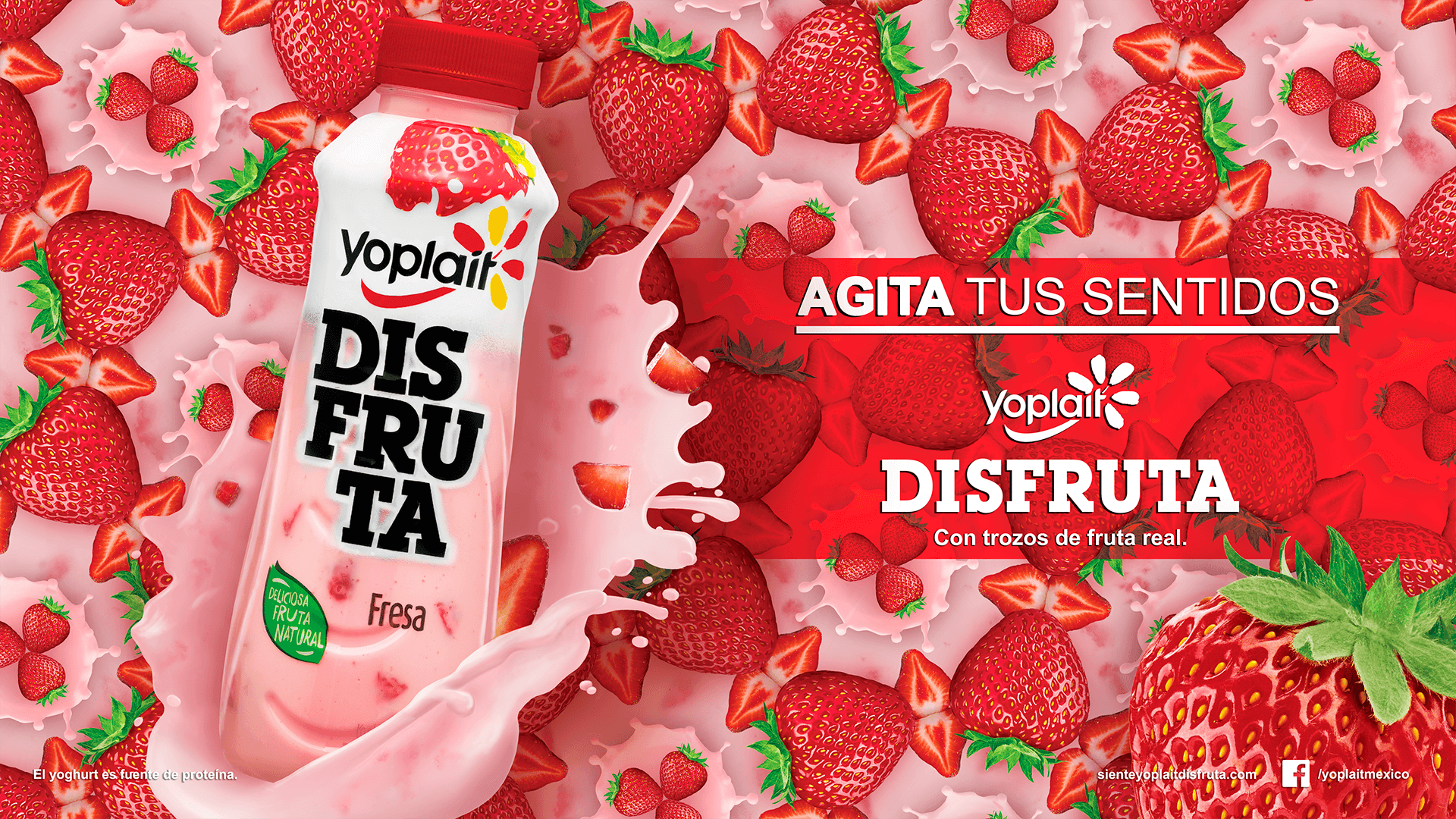 DISFRUTA YOPLAIT FRESA
